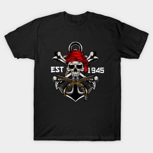 Patriot Skull Pirates T-Shirt